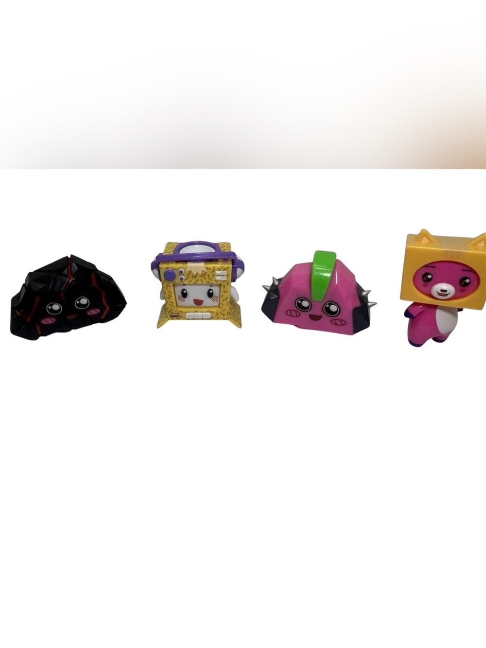 Lankybox Series Set of 4 Micro‎ Baby Rocky